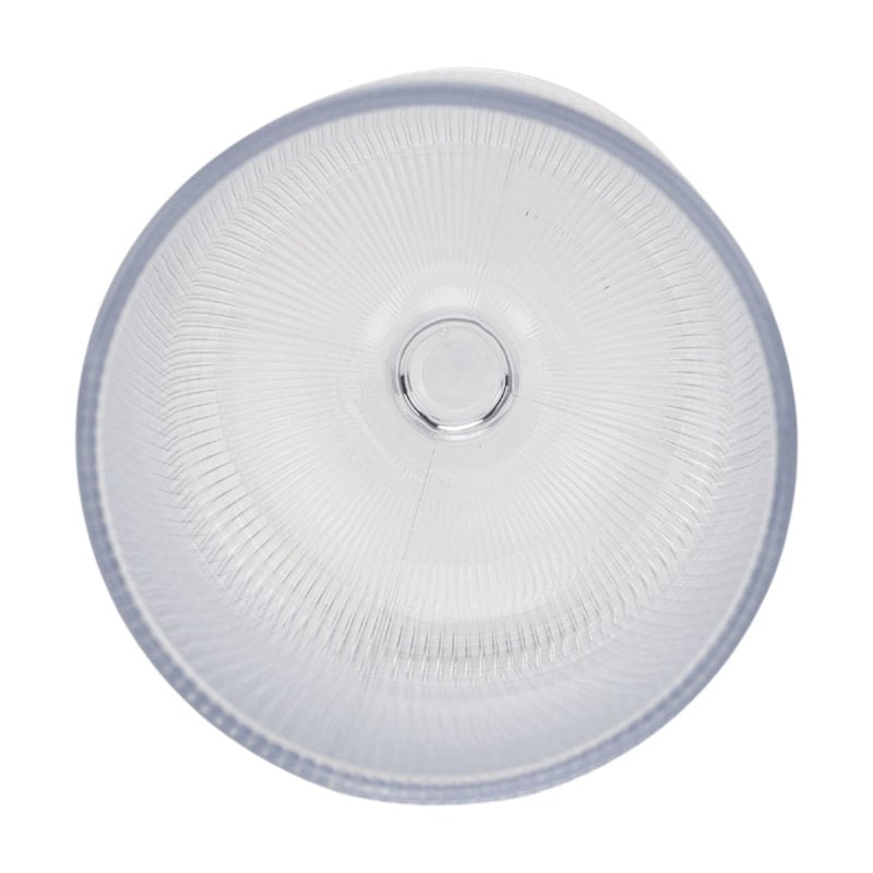 4-Piece Clear Ribbed Tritan Goblet Set - 2 Pack