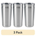 20 oz Insulated Stainless Steel Tumbler Water Bottle - 3 Pack