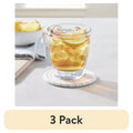 12.5 oz Drinking Glasses Set - 3 Pack of 4 Clear Glasses