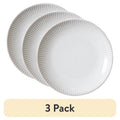 Stoneware Salad Plate - Cream, 3 Pack - Sawyer Collection
