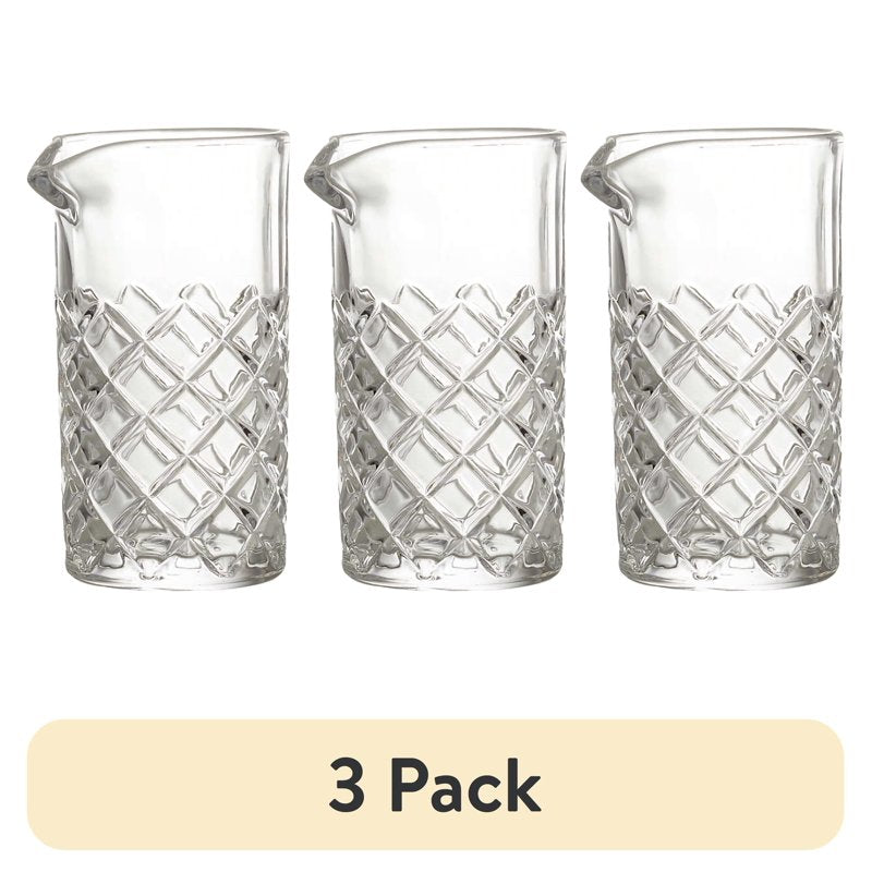 30oz Clear Glass Cocktail Pitcher - 3 Pack