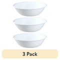 Corelle Winter Frost White Round Serving Bowl - 3 Pack, 1 Quart