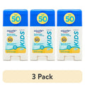 Kids Broad Spectrum Sunscreen Stick, SPF 50 - 3 Pack