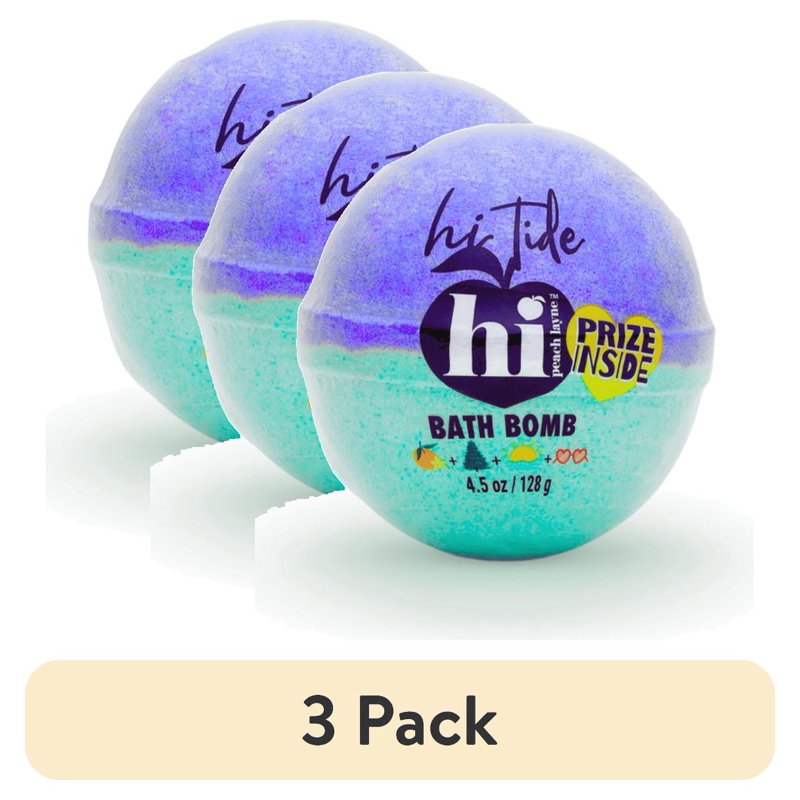 Clean Beauty Bath Bombs with Prize - Ocean-Inspired Fun