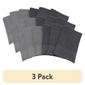 6-Piece Bar Mop Kitchen Towel Set - Gray, 3 Pack