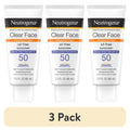 Clear Face Sunscreen Lotion SPF 50 for Oily and Acne-Prone Skin