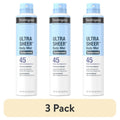 Broad Spectrum Sunscreen Spray SPF 45 - 3 Pack