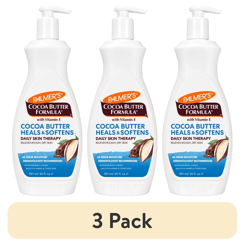Cocoa Butter Daily Skin Therapy Body Lotion - 20 fl. oz. Pump Bottle