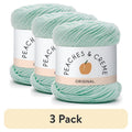 (3 Pack) Mint Solid Cotton Yarn - Medium Weight 120 Yards for Knitting & Crochet - Variation of THIS listing