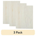(3 Pack) Large Rectangle Unfinished Wood Plaque - 12 x 9 Inches for Painting & Crafting