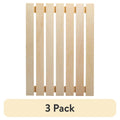 (3 Pack) Wood Surface Plaid Pallet Plaque 9.5x13 Inches - Unfinished Decorative Wall Art
