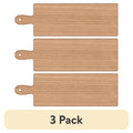 Pine Charcuterie Board - 3 Pack, 18" x 7" Unfinished Wood