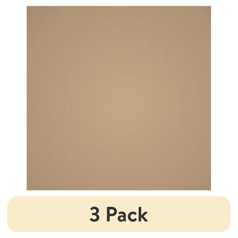 (3 Pack) Waverly Inspirations Tan 1 Yard Pre-Cut Cotton Fabric - Solid, 44-45" Wide