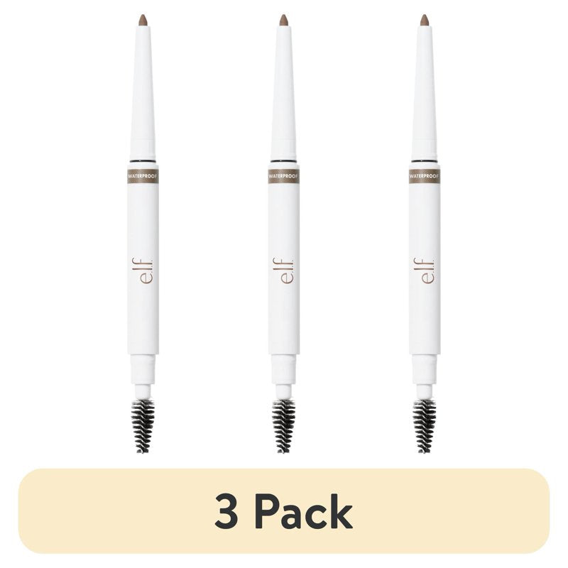 Waterproof Brow Pencil - Blonde 3-Pack, Smudge-Resistant Eyebrow Filler