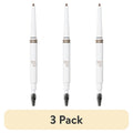 Waterproof Brow Pencil - Blonde 3-Pack, Smudge-Resistant Eyebrow Filler