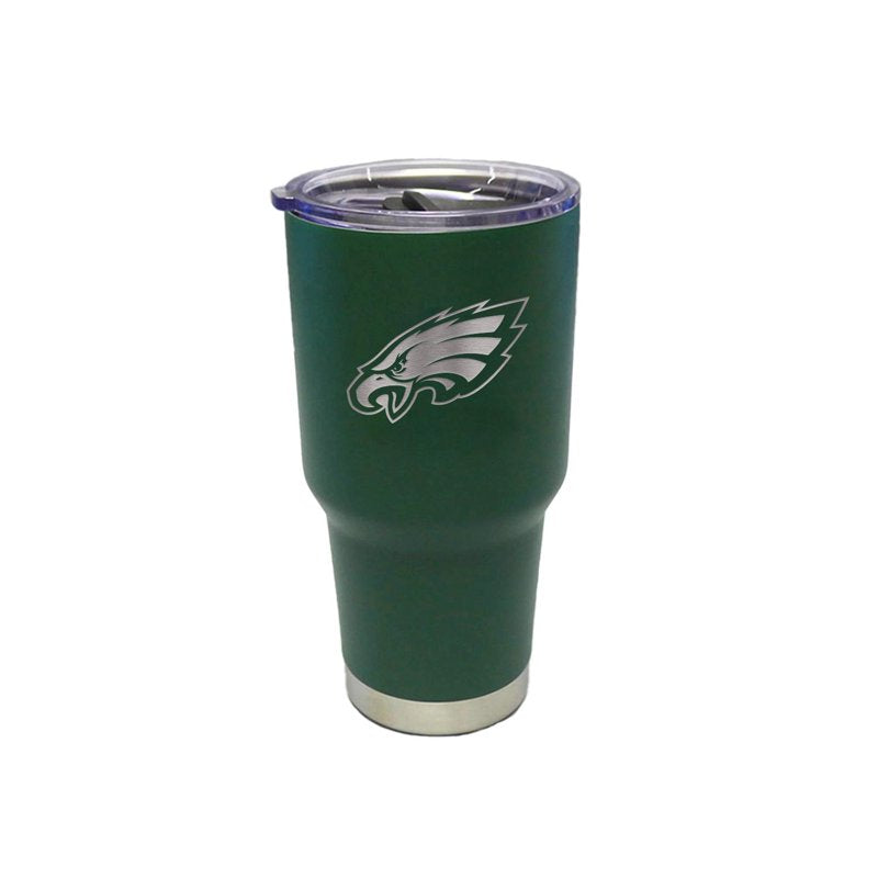 30oz Stainless Steel Tumbler with Philadelphia Eagles Logo