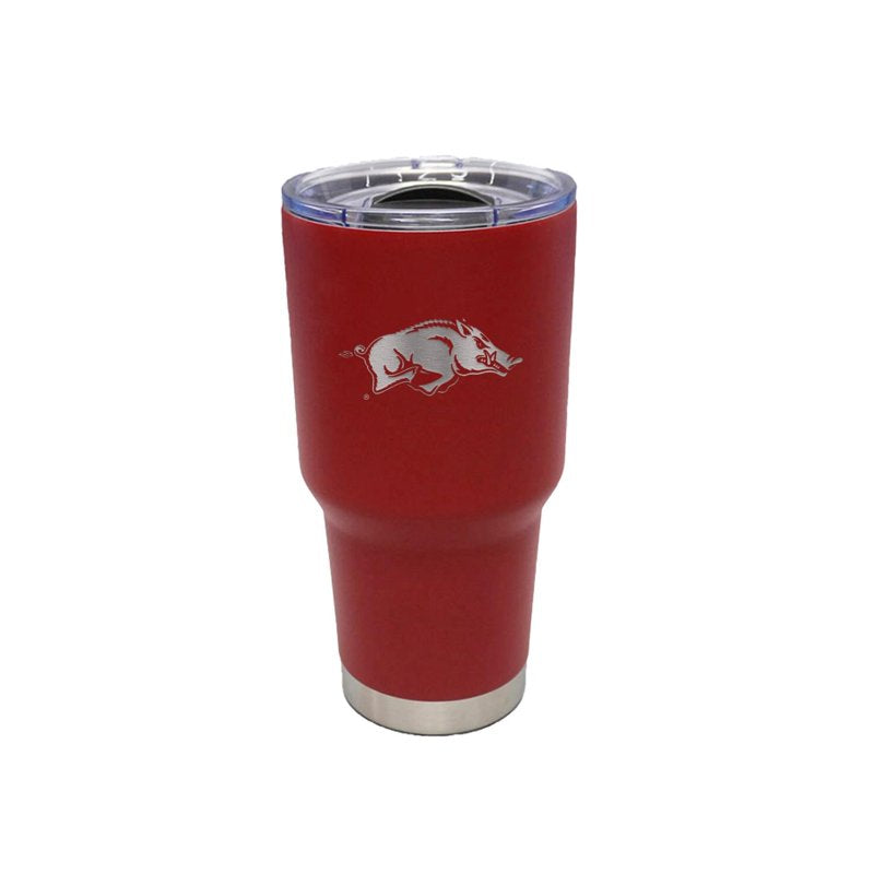 30oz Stainless Steel Tumbler - Arkansas Razorbacks