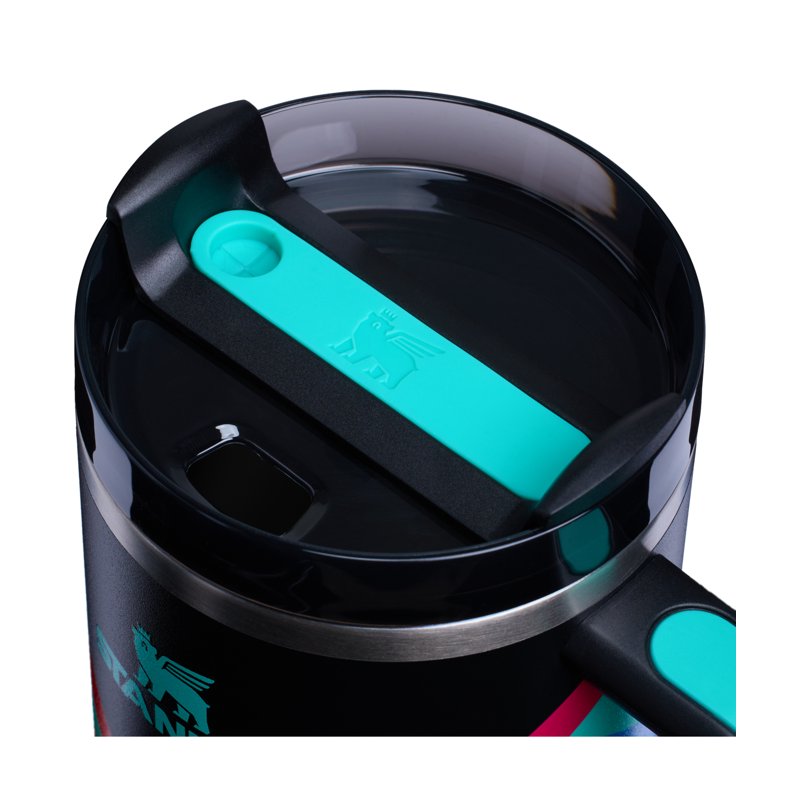 40oz Stainless Steel Tumbler with FlowState Lid - Hyper Geo