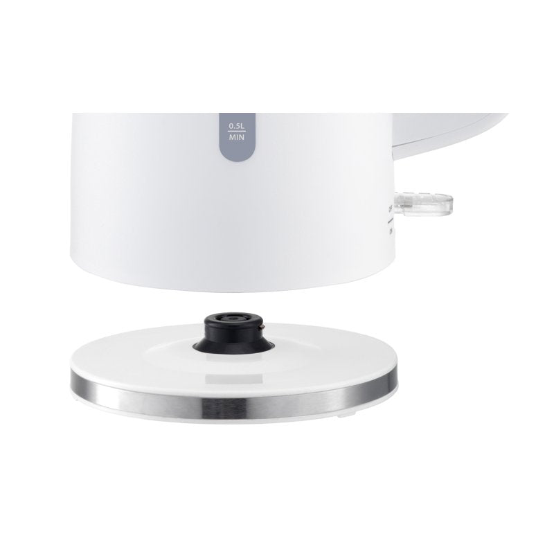 1.7L Electric Kettle - Cordless Water Boiler with Auto Shut-Off, White