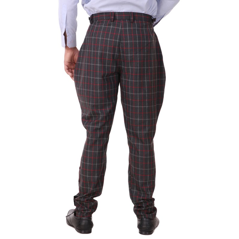 Men's Steampunk Victorian Jodhpur Costume Pants - Black, Medium