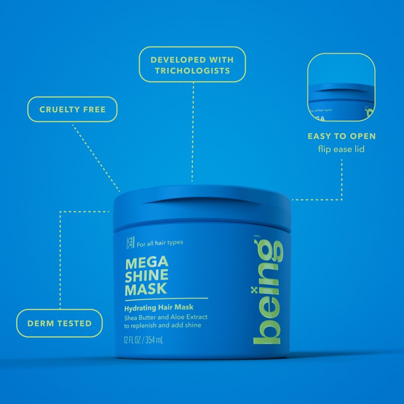 Hydrating Hair Mask with Shea Butter & Aloe - 354mL