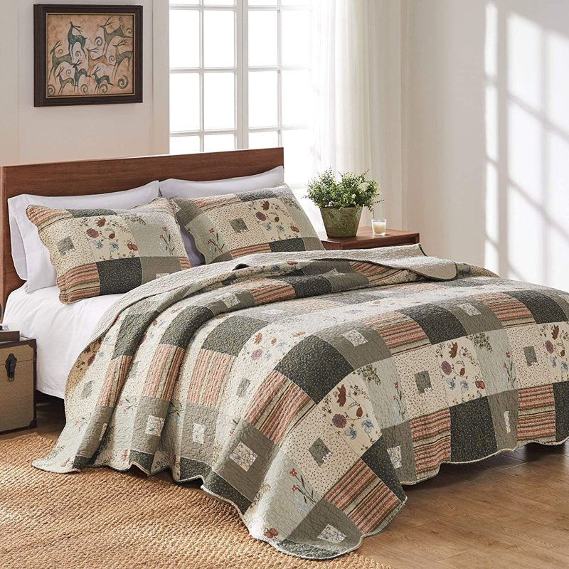 Sedona Desert Beauty 100% Cotton Quilt Set - Full/Queen, 3-Piece