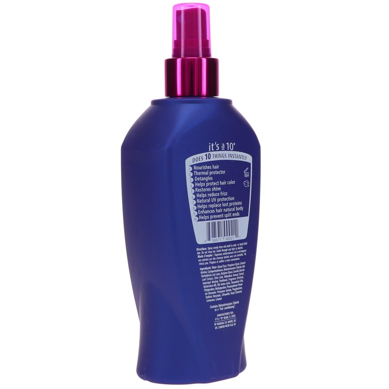 Leave-In Conditioner for Frizz Control & Color Protection - 10 oz