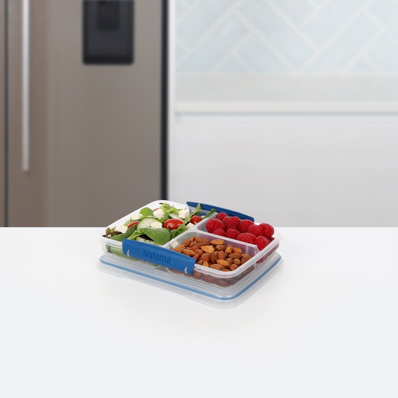Sistema Multi Split Food Storage Container - 2 Pack, 820ml