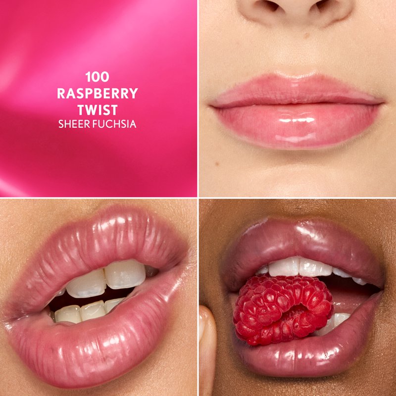 Tinted Lip Butter Balm - Vegan Hydrating Lip Treatment with Hyaluronic Acid