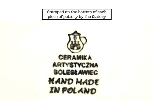 Polish Pottery Baker - Rectangular with Grip Lip - Sunburst