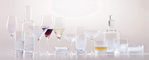 Zwiesel 1872 Charles Schumann Hommage Collection Comete Handmade Glass Small Long Drink Cocktail Glass, 11.8-Ounce, Set of 2
