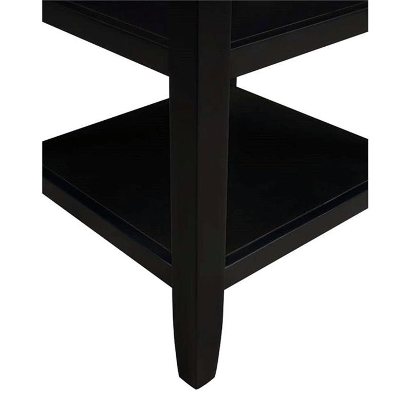 Tribeca End Table with Shelves - Multiple Colors Available