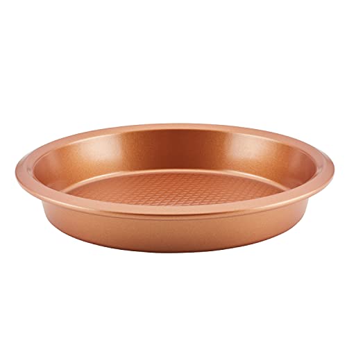 Ayesha Curry Kitchenware Bakeware Nonstick Baking Cookie, Loaf, Cake Pan Set, 7-Piece, Copper