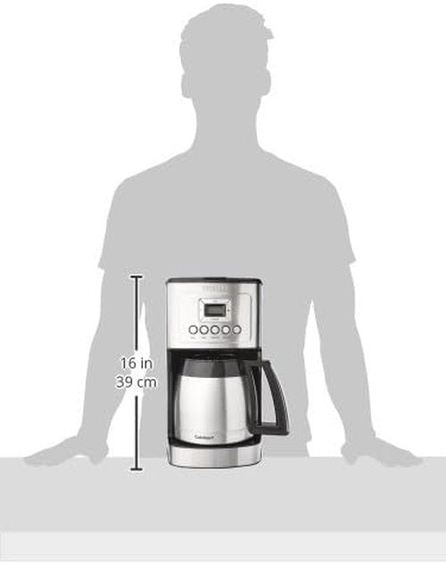 Cuisinart 12-Cup Coffee Maker - Programmable Thermal Carafe with Brew Strength Control | Stainless Steel