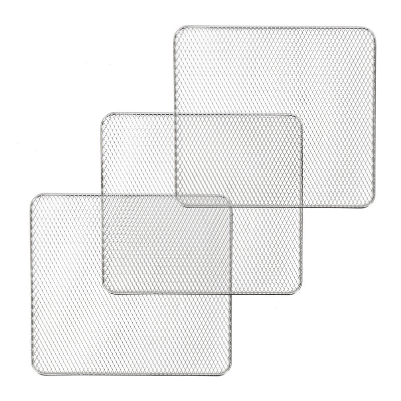 7-Piece Food Dehydrator Set with Stainless Steel Trays for Air Fryer Oven
