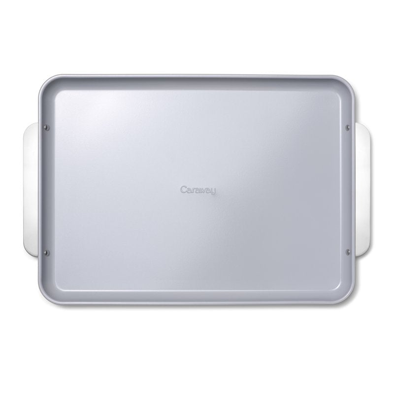 Non-Stick Ceramic Baking Sheet - Large 18" x 13" - Cream