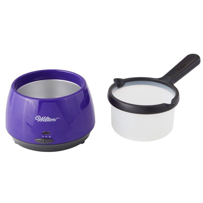 Electric Candy Melting Pot with Temperature Control and Silicone Insert