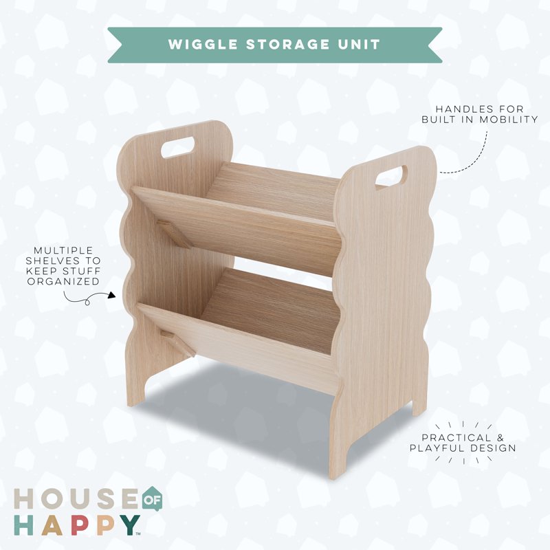 Wiggle Storage Unit for Kids - Durable & Space-Saving Design