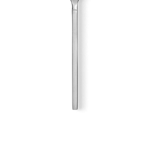 Alessi "Dry" 4-1/4-Inch Mocha Coffee Spoon with Satin Handle, Set of 6