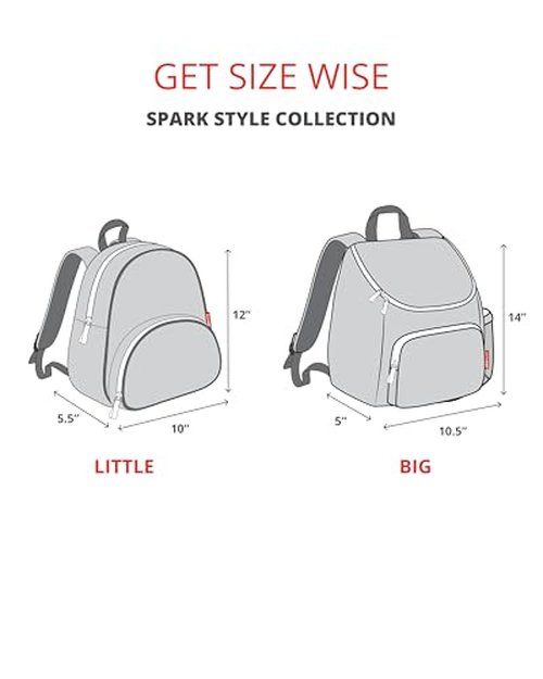 Skip Hop Sparks Kid's Backpack, Kindergarten Ages 3-4, Rocket
