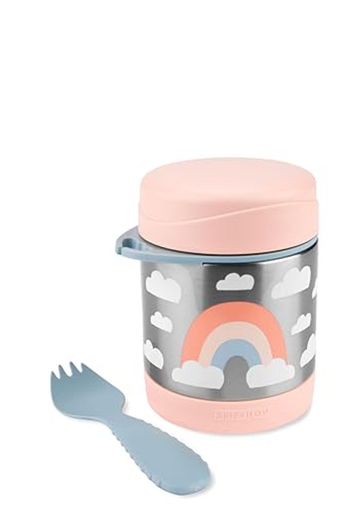 Skip Hop Insulated Baby Food Jar, Sparks, Rainbow
