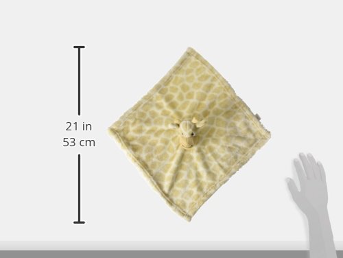 Hudson Baby Unisex Baby Animal Face Security Blanket, Giraffe, One Size