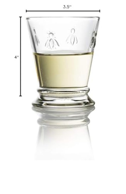 La Rochère French Bee Tumbler 10 Ounce, Set of 4