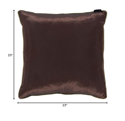 Safavieh Pillows Collection Leste Verte Throw Pillows (Set of 2), 22" x 22", Green