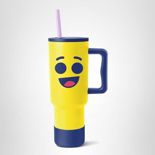 Simple Modern Fortnite 40 oz Tumbler with Handle and Straw Lid | Insulated Reusable Stainless Steel Water Bottle Travel Mug | Gifts for Him Youth | Trek Collection | 40oz | Fortnite Peely
