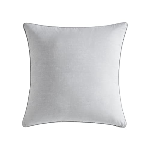 Tommy Bahama - Queen Duvet Cover Set, 100% Soft Cotton Bedding with a Lightweight Feel, 3 Piece Bed Set with Matching Pillowcases & Bonus Throw Pillow Covers (Kayo Grey)