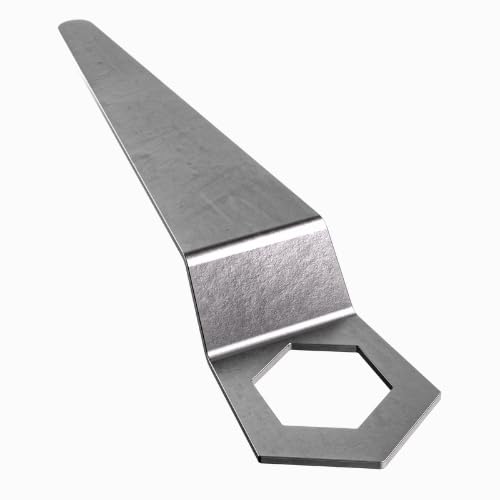 Robby's Cloud CO2 Tank Wrench for Tightening or Loosening Regulator from Tank - 1-1/8in end fits standard CO2 Tanks, Nitrogen Tanks or Oxygen tanks - Wrench Hangs on Regulator Stem (1 Pack)