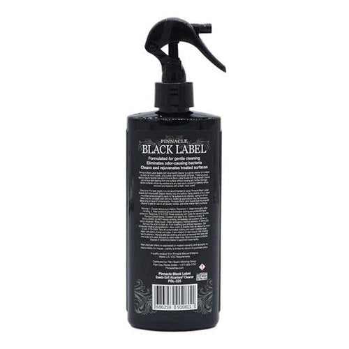 Pinnacle Black Label Suede-Soft Alcantara® Cleaner (8 oz): Premium Care for Micro-Suede & Alcantara Surfaces - Gently Removes Stains, Refreshes, and Deodorizes - Safe for All Interior Fabrics