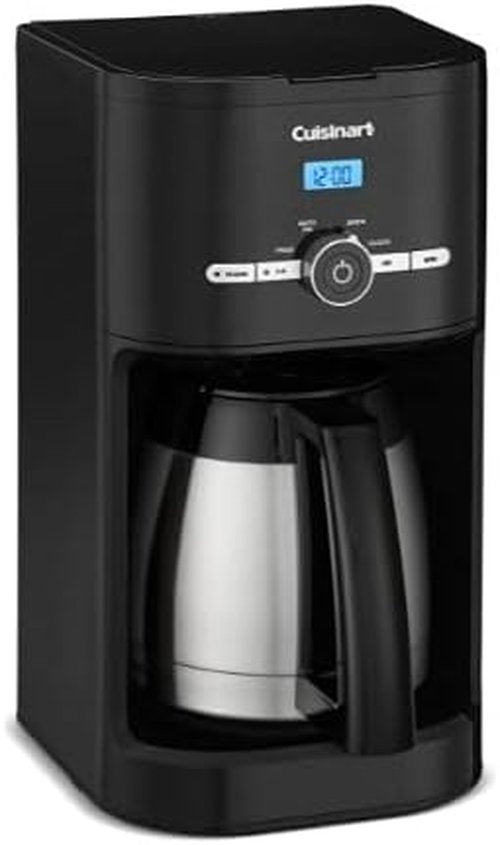 Cuisinart 10-Cup Thermal Classic™ Coffeemaker - Programmable Black Design for Fresh Coffee