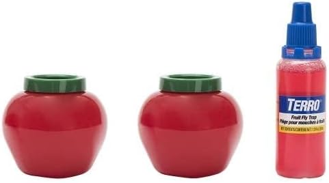 TERRO 2-Pack Fly Trap - Effective Indoor & Outdoor Insect Control Solution